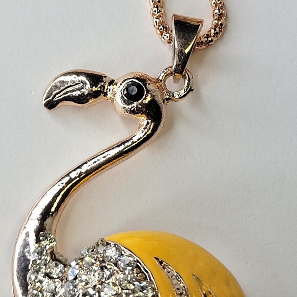 Flamingo Pendant Necklace - Picture 12 of 14